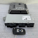 ORIGINAL BMW X3 F25 N47N MOTORSTEUERGERÄT DDE ECU SET 8572419