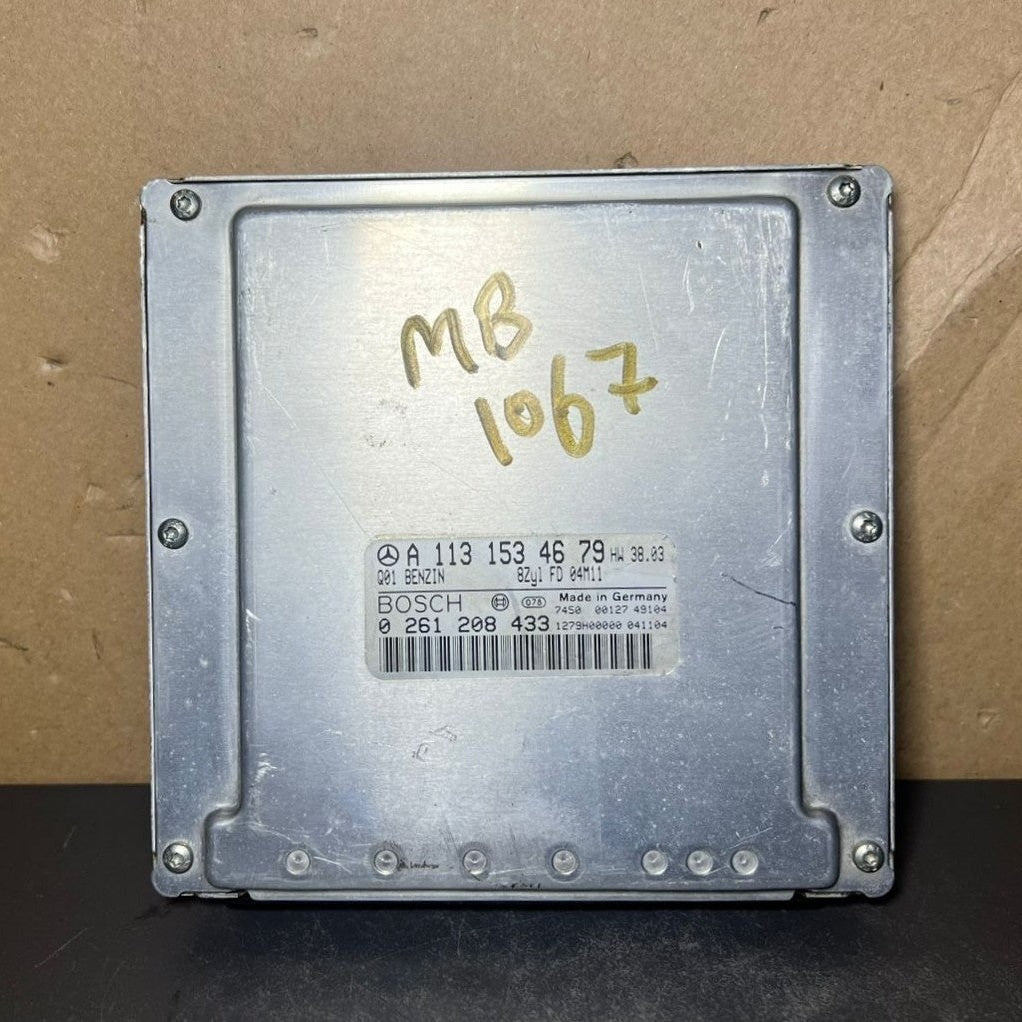 02-09 Mercedes W211 E-Class Engine Control Module Unit ECM ECU A113 1534679 OEM
