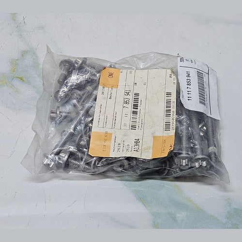 OEM BMW F80 F82 F83 M3 M4 S55 Aluminum Oil Pan Bolt Set 7853941 NEW GENUINE