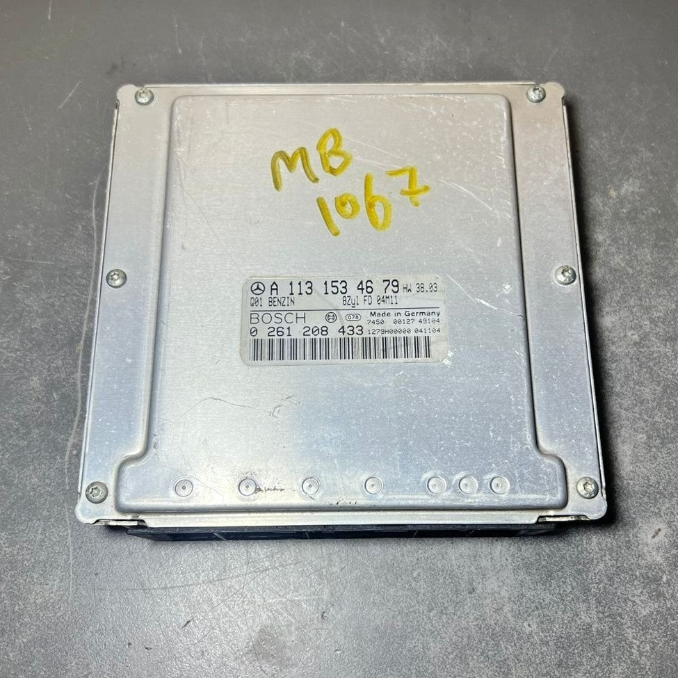 02-09 Mercedes W211 E-Class Engine Control Module Unit ECM ECU A113 1534679 OEM