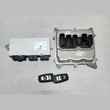 2011 BMW 528i Motorsteuergerät ECU Set 7635714 F10 F11 X3 N20
