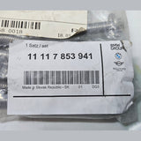 OEM BMW F80 F82 F83 M3 M4 S55 Aluminum Oil Pan Bolt Set 7853941 NEW GENUINE