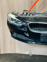 2013 BMW 320d F30 N47 Komplette Frontpartie Scheinwerfer Kühlergrill Stoßstange OEM