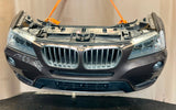 2012 BMW X3 F25 xDrive28i N20 Complete Front Nose Cut Headlights Grille OEM